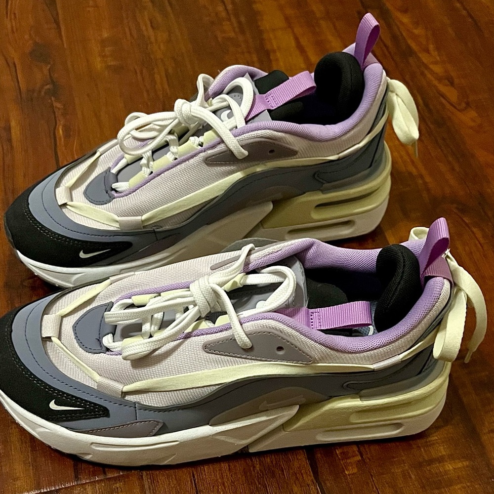 Nike Purple and Gray Sneakers